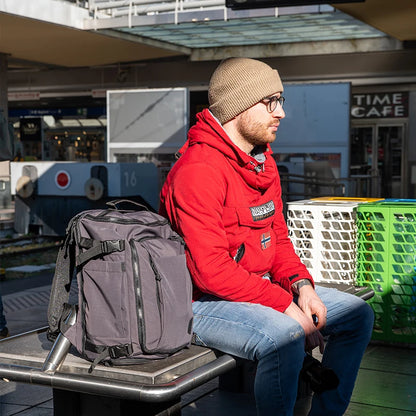 Zaino da viaggio 38L per aereo – formato bagaglio a mano compatto e capiente