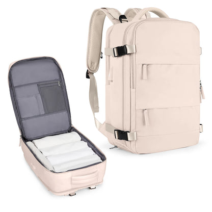 Zaino da viaggio capiente impermeabile per laptop, bagaglio a mano da cabina uomo/donna