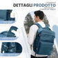 Zaino Sottovuoto 40x20x25 cm - Bagaglio a Mano con Compressione - Cabyno