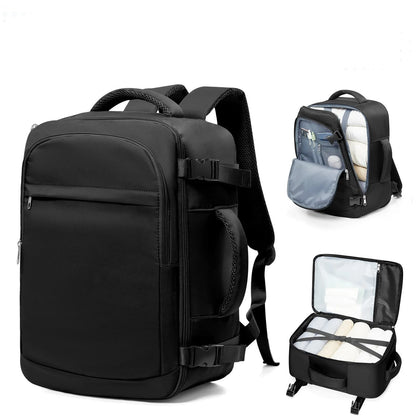 Zaino da Viaggio 40x20x25 cm - Bagaglio a Mano con Scomparto Laptop 15.6" - Cabyno
