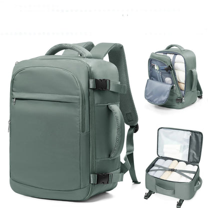 Zaino da Viaggio 40x20x25 cm - Bagaglio a Mano con Scomparto Laptop 15.6" - Cabyno