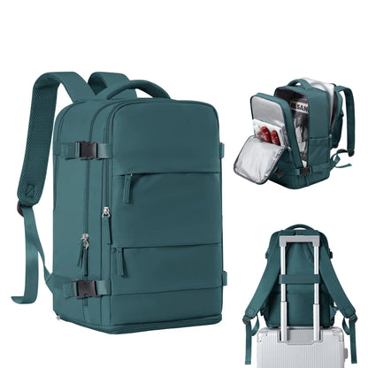 Zaino da Viaggio 40x20x25 cm - Bagaglio a Mano Ottimizzato e Compatto - Cabyno