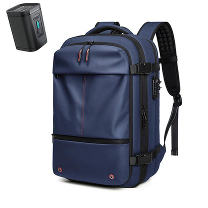 Zaino da viaggio sottovuoto 40L bagaglio a mano – zaino cabina con compressione e scomparto laptop