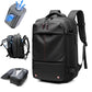 Zaino da viaggio sottovuoto 40L bagaglio a mano – zaino cabina con compressione e scomparto laptop