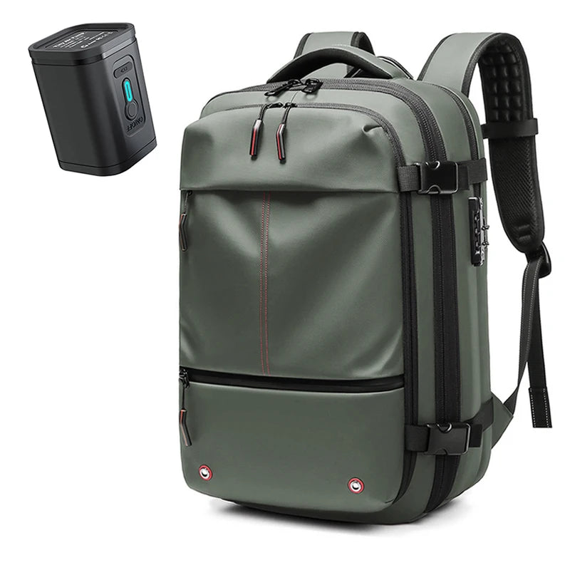 Zaino da viaggio sottovuoto 40L bagaglio a mano – zaino cabina con compressione e scomparto laptop