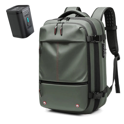 Zaino da viaggio sottovuoto 40L bagaglio a mano – zaino cabina con compressione e scomparto laptop