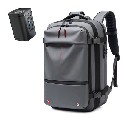 Zaino da viaggio sottovuoto 40L bagaglio a mano – zaino cabina con compressione e scomparto laptop