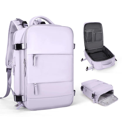 Zaino da viaggio grande capacità 40L – zaino espandibile per weekend e uso quotidiano