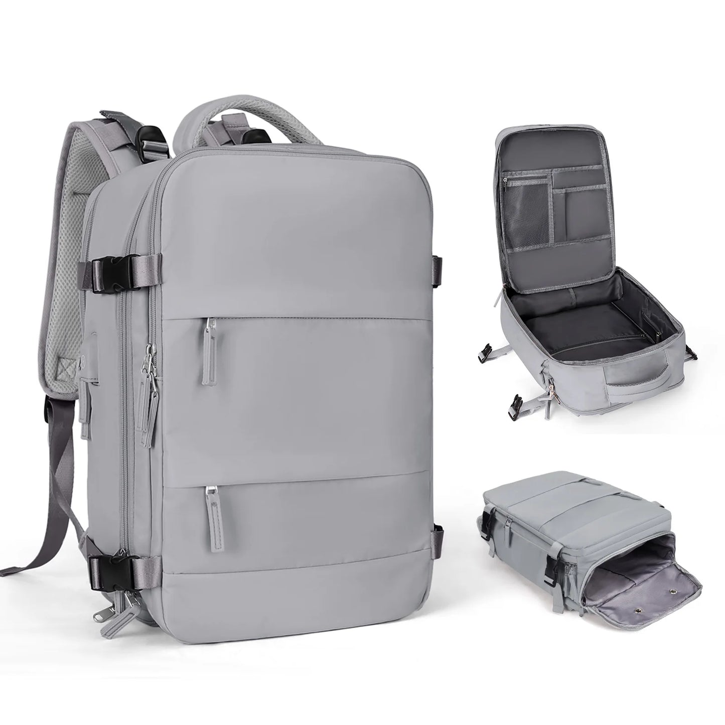 Zaino da viaggio grande capacità 40L – zaino espandibile per weekend e uso quotidiano