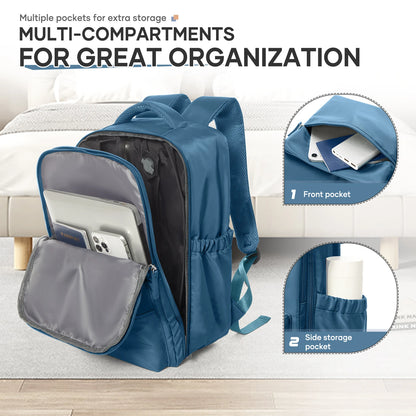 Zaino Sottovuoto 40x30x20 cm - Bagaglio a Mano con Scomparto Laptop - Cabyno