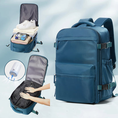 Zaino da viaggio sottovuoto compatto 30L – zaino leggero con compressione