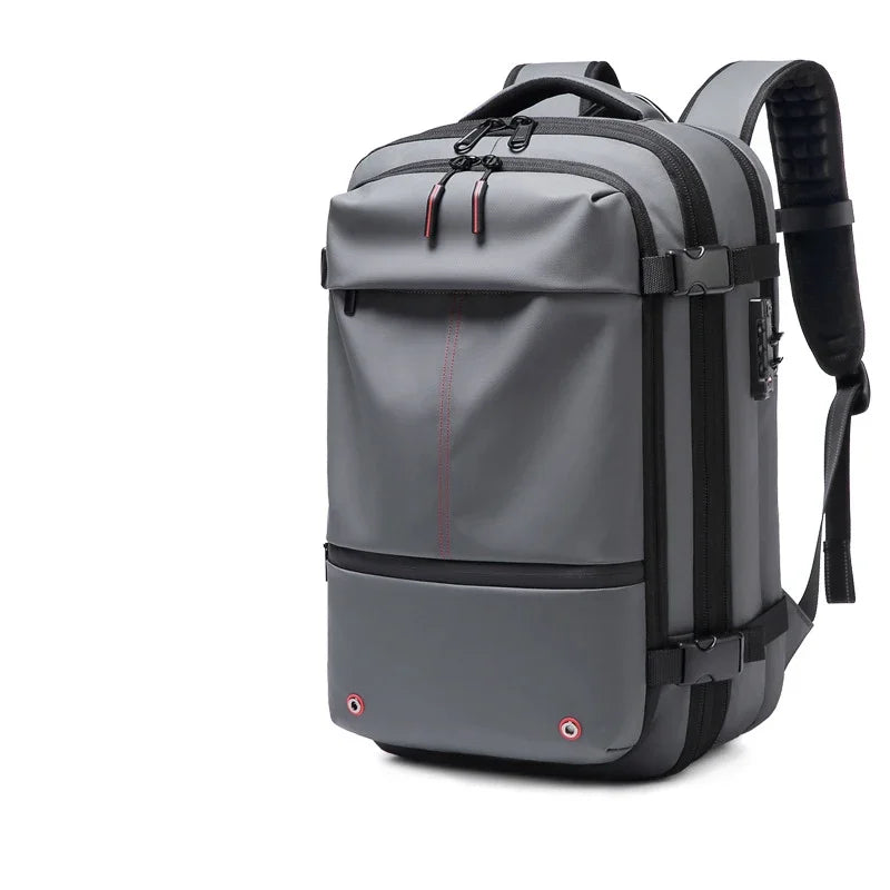 Zaino da viaggio sottovuoto 40L bagaglio a mano – zaino cabina con compressione e scomparto laptop