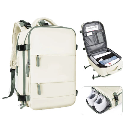 Zaino da viaggio grande capacità 40L – zaino espandibile per weekend e uso quotidiano