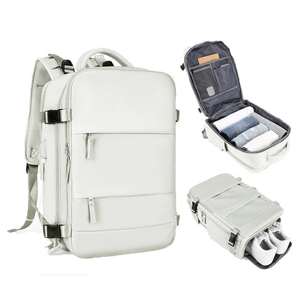 Zaino da viaggio grande capacità 40L – zaino espandibile per weekend e uso quotidiano