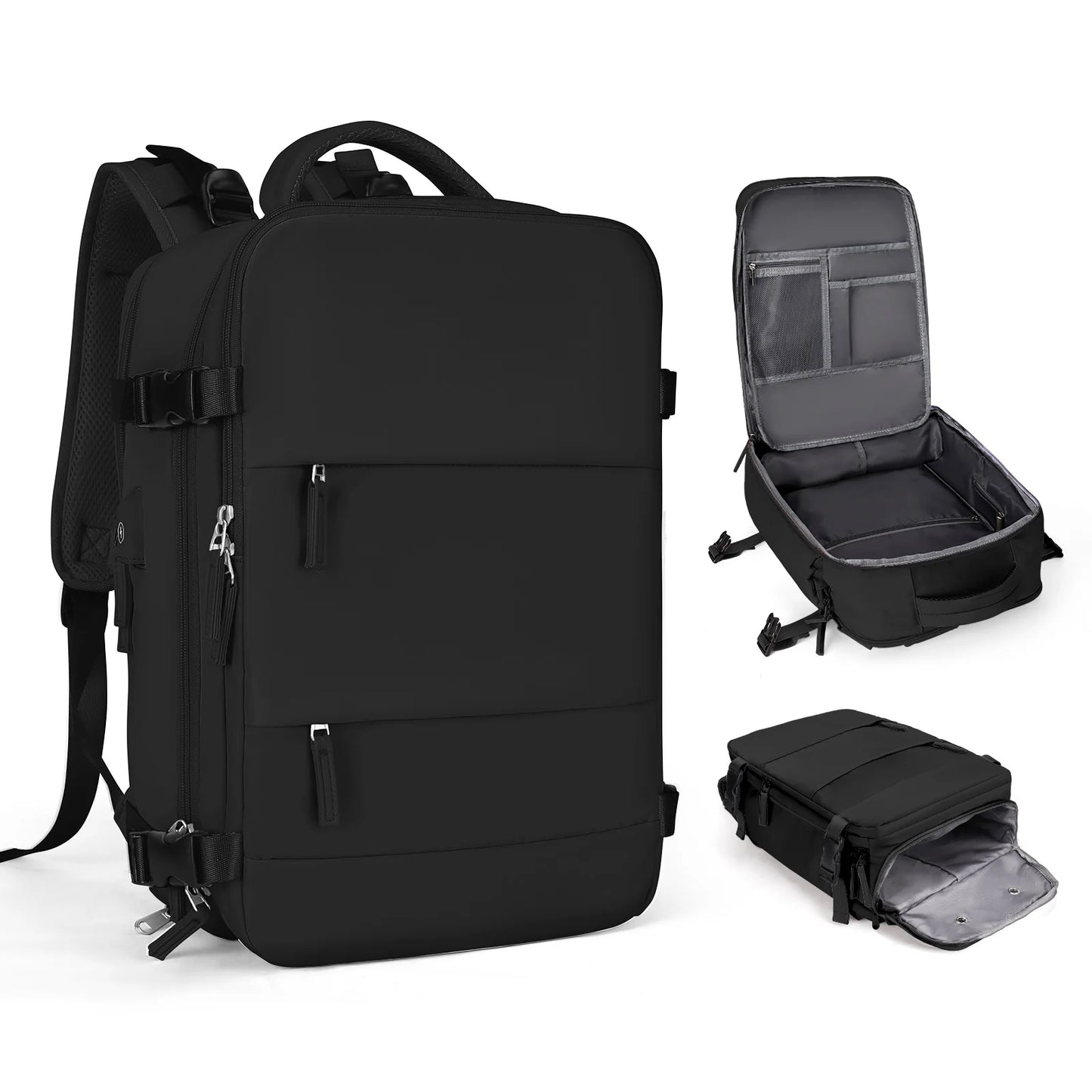 Zaino da viaggio grande capacità 40L – zaino espandibile per weekend e uso quotidiano