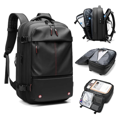 Zaino da viaggio sottovuoto 40L bagaglio a mano – zaino cabina con compressione e scomparto laptop