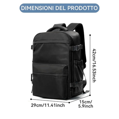 Zaino da viaggio sottovuoto compatto 30L – zaino leggero con compressione