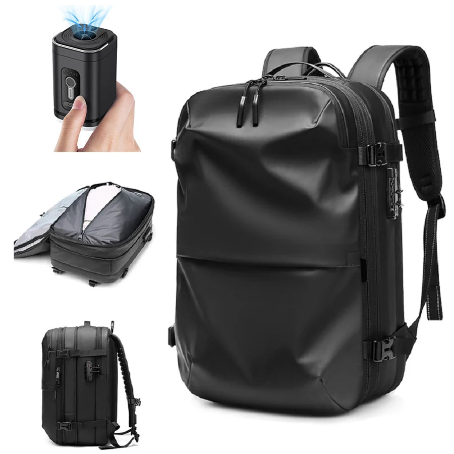 Zaino da viaggio sottovuoto 40L bagaglio a mano – zaino business con scomparto laptop 17